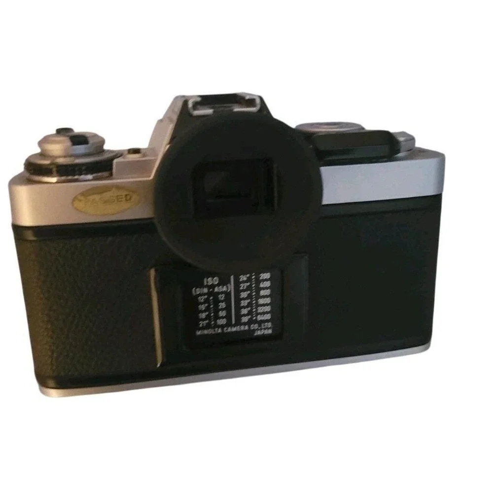 Vintage Minolta XG-M Camera MD 50mm 1:2 Lens